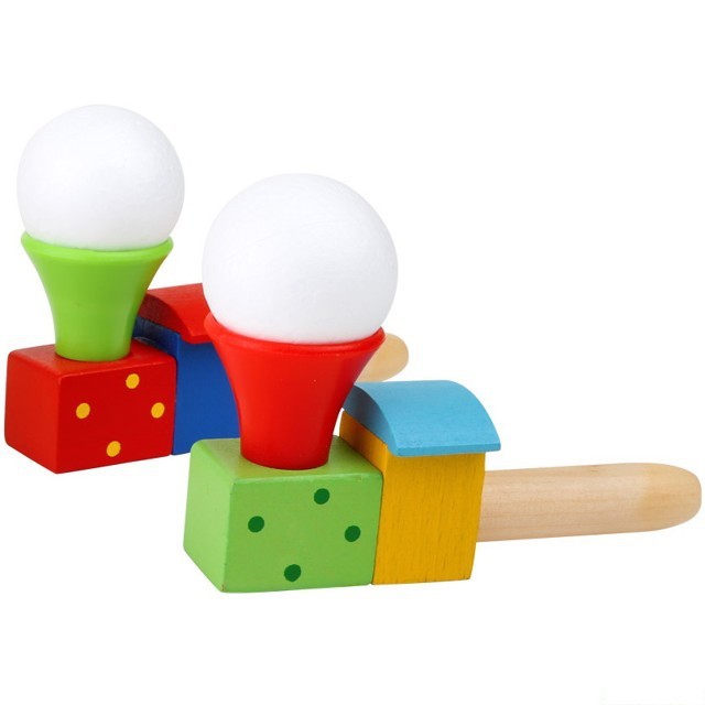Drobné hračky - Foukání do balónků, Vlak, 1ks (Small foot)