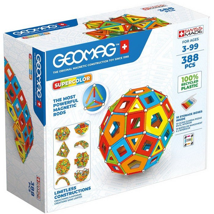 Geomag - Supercolor Panels Masterbox, 388 ks