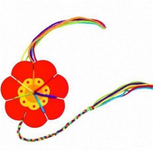 Štrykovačka - Pletací květina na provázky přátelství (Goki)