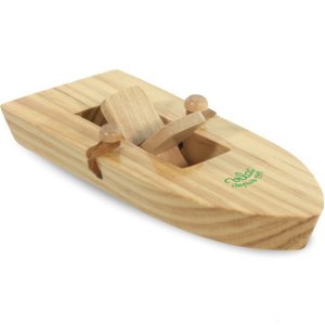 Loďka dřevěná - Na gumičkový pohon (Vilac)
