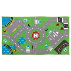 Dětský koberec - Silnice, 133x75cm STORABO (Ikea)