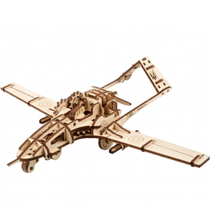 3D mechanický model - Letadlo dron Bayraktar TB2 Combat (Ugears)