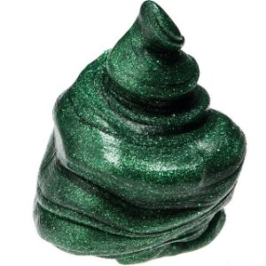 Inteligentní plastelína - třpytící, Perský smaragd