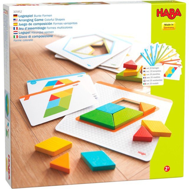 Vkládačka - Hlavolamová tangramová hra (Haba)