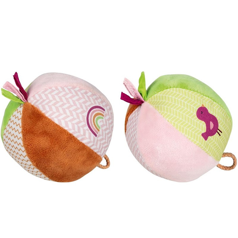 Hračka pro batolata - Balónek textilní, Růžový, 1ks (Goki)
