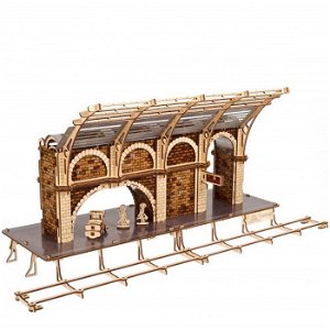 3D mechanický model - Vlakové nástupiště, Harry Potter (Ugears)