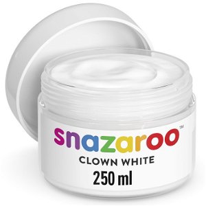 Snazaroo - Barva 250ml, Bílá klaunská (Clown White)