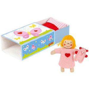 Drobné hračky - Panenka na dobrou noc, 12 dílů (Goki)