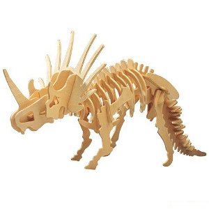 3D Puzzle přírodní - Styracosaurus