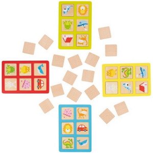 Didaktická hra - Lotto paměťová hra a pexeso 2v1 (Goki)