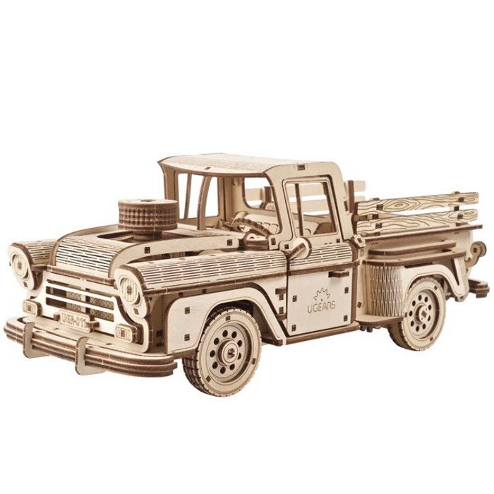 3D mechanický model - Auto Pickup Lumberjack (Ugears)