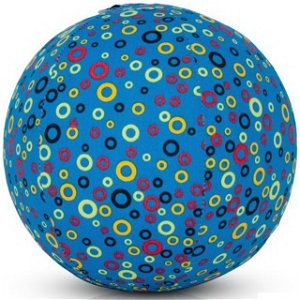 BubaBloon - Látkový nafukovací míč, Modrý