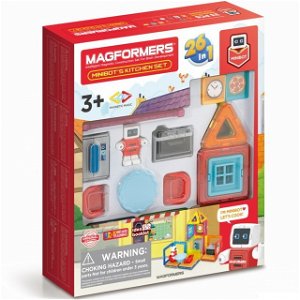 Magformers - MINI robůtek v kuchyni, 33 ks