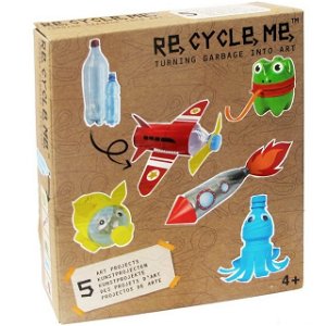 Kreativní sada - Re-cycle-me, Pro kluky, PET lahev