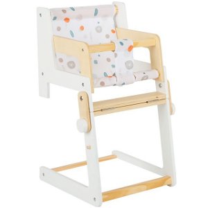 Židlička pro panenky - Multifunkční dřevěná Little Button (Small foot)