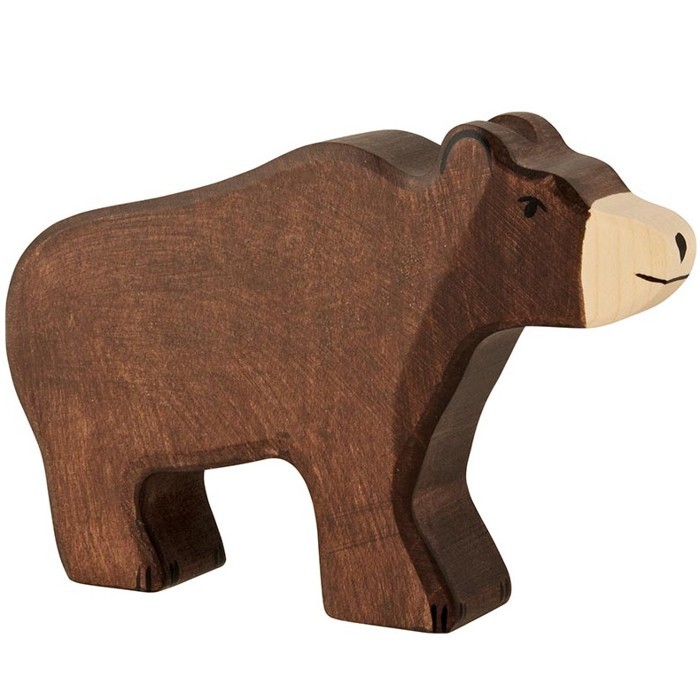 Holztiger - Dřevěné zvířátko, Medvěd hnědý
