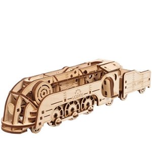3D mechanický model - Lokomotiva mini (Ugears)