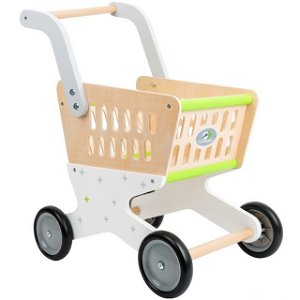 Prodejna - Nákupní vozík, Dřevěný Trend (Small foot)