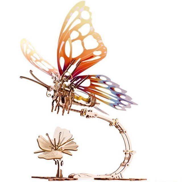 3D mechanický model - Motýl Butterfly (Ugears)