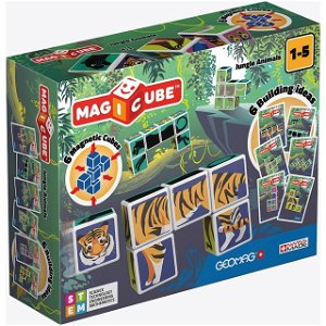 Geomag - Magicube, Jungle Animals 6 kostek
