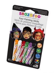 Snazaroo - Tužky na obličej, Strašidla, 6 barev