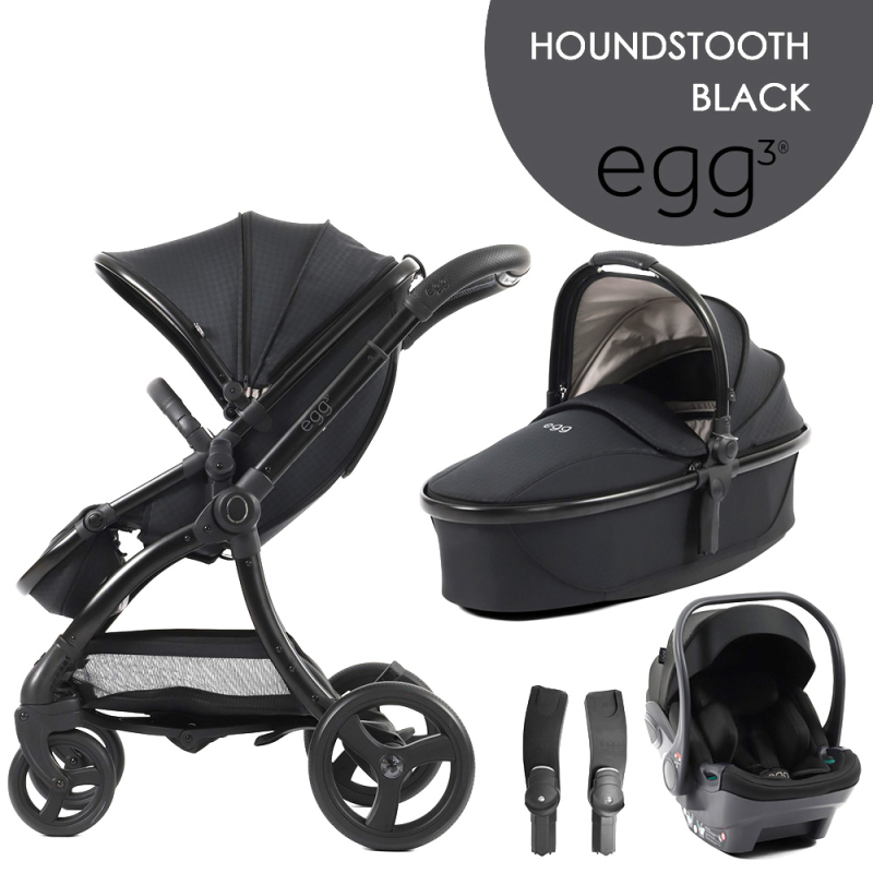 BabyStyle Egg3 set 4 v 1 - Houndstooth Black 2024 - Special Edition