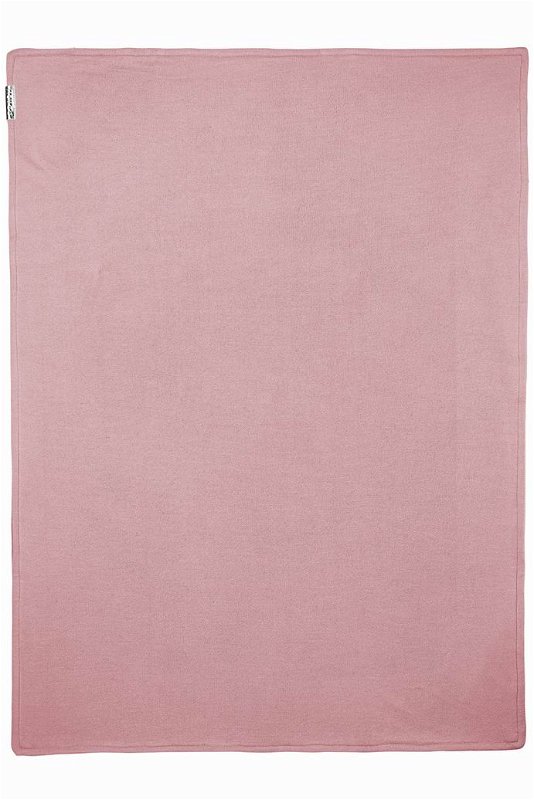 Deka Knit basic samet - Dusky pink