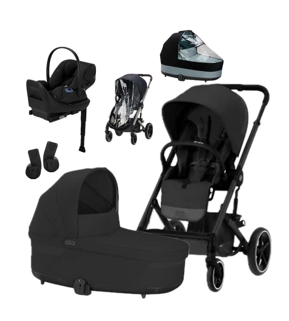 CYBEX Set XL Balios S Lux, Moon Black/Black