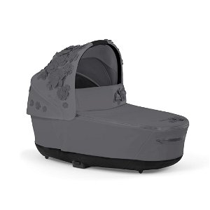 CYBEX Priam Lux Carry Cot Fashion, Simply Flowers Grey 2023