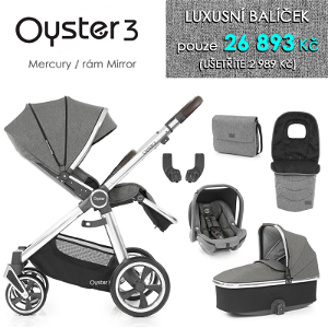 Oyster3 luxusní set 6 v 1 - Mercury / Mirror 2021