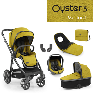 Oyster3 luxusní set 6 v 1 - Mustard 2022