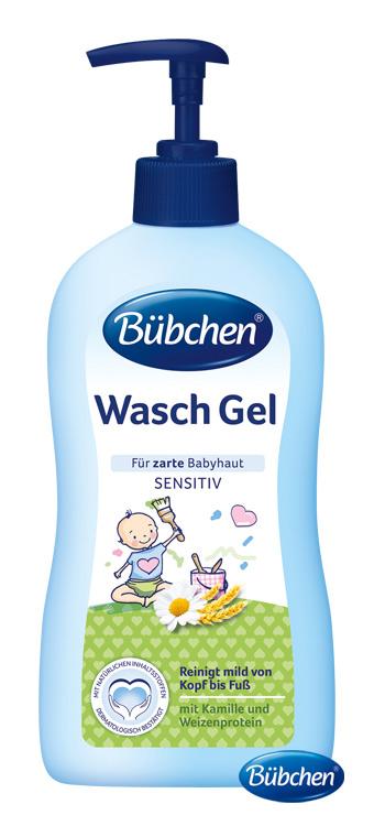 Bübchen BÜBCHEN Gel mycí heřmánkový 400 ml
