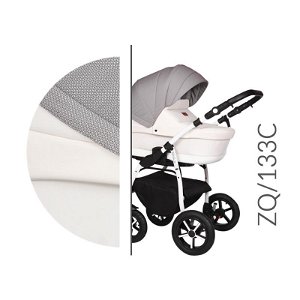 Kombinovaný kočárek Baby Merc 2v1 Zipy Q, 2021 ZQ/133C