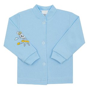 Kojenecký kabátek New Baby Teddy pilot modrý Modrá 62 (3-6m)