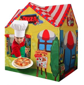 iPLAY Dětský stan Ecotoys na hraní Pizza