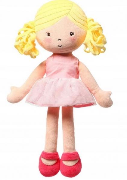 Hadrová panenka BabyOno Alice Doll, růžová