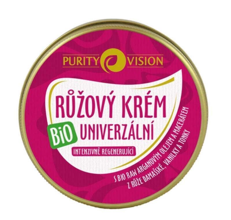 PURITY VISION Bio Růžový krém univerzální 70 ml