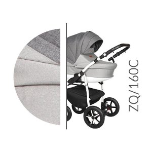 Kombinovaný kočárek Baby Merc 2v1 Zipy Q, 2021 ZQ/160C