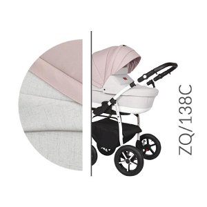 Kombinovaný kočárek Baby Merc 2v1 Zipy Q, 2021 ZQ/138C