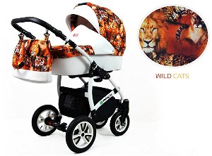 Kočárek Raf-Pol Baby Lux Tropical 2018 Wild Cats