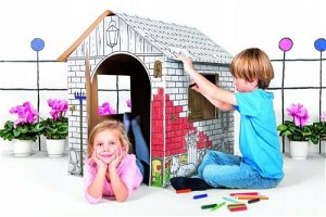 Dětský zahradní kartonový domek Tektorado