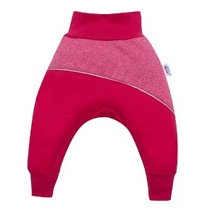 Softshellové kojenecké kalhoty New Baby růžové Růžová 74 (6-9m)