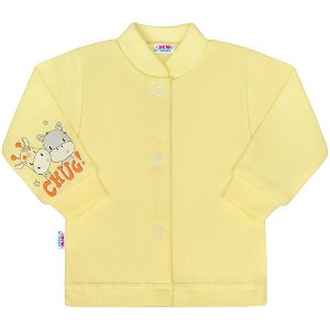 Kojenecký kabátek New Baby chug žlutý Žlutá 50