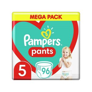 PAMPERS Pants 5 (11-18 kg) 96 ks Mega box - plenkové kalhotky