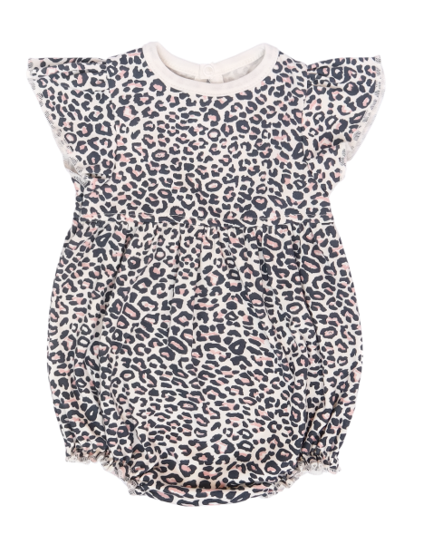 Mamatti Body s nohavičkami Gepardík, bíle se vzorem, vel. 74, 74 (6-9m)