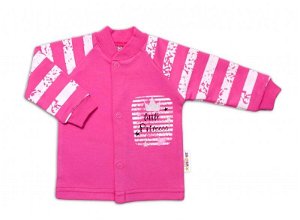 Baby Nellys Bavlněná košilka Sweet Little Princess, růžová, vel. 68, 68 (3-6m)