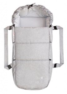 Emitex taška pro kojence OXFORD, světle šedá/světle šedá