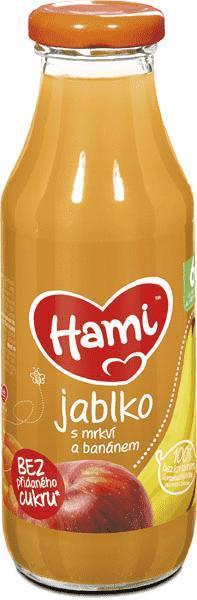 HAMI Nápoj s jablko s mrkví a banánem (300 ml)