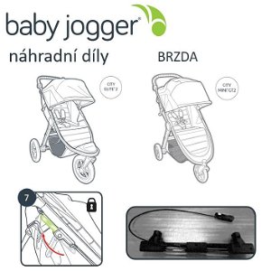 Baby Jogger BabyJogger BRZDA set CITY MINI GT/ELITE