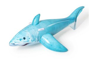 BESTWAY Žralok nafukovací s držadly, 183x102 cm